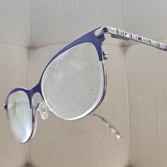 bebe Women Glasses Frame BB5224 Plum Tone Eye Wear Eyeglasses 52[]17 135 - Picture 1 of 12